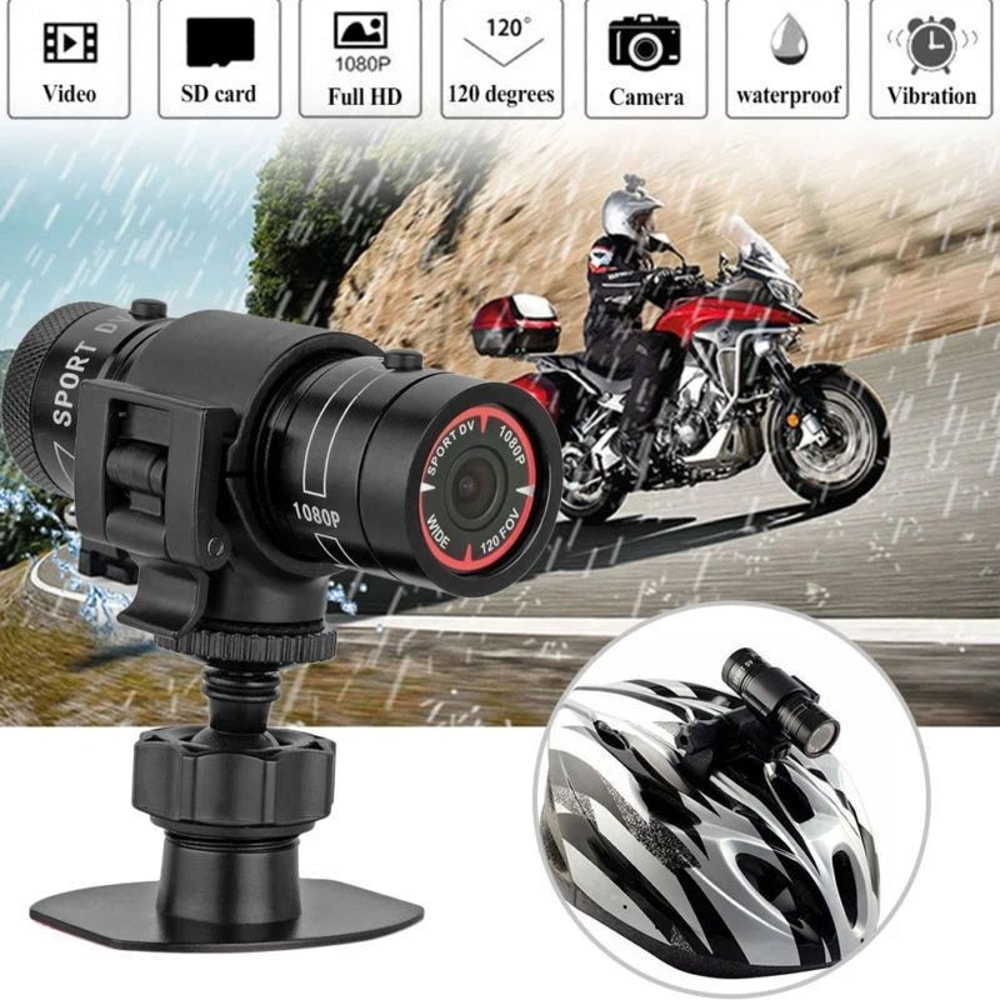 FHD 1080P Mini Sports Action Camera With Flashlight 9