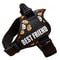 Adjustable Nylon Dog Harness With Custom ID Tag 18