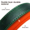 Custom PU Leather Dog Collar With Engraved Nameplate 4