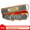 Custom PU Leather Dog Collar With Engraved Nameplate 8