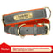 Custom PU Leather Dog Collar With Engraved Nameplate 8