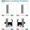ATUBAN 4 Way Locking Weatherproof Cat Door Flap 3