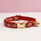 Personalized Cute Cat Collar And Leash Set With Bell 22