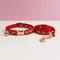 Personalized Cute Cat Collar And Leash Set With Bell 24