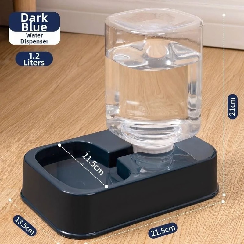 Automatic Pet Feeder And Water Dispenser Set 6