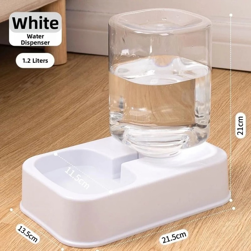 Automatic Pet Feeder And Water Dispenser Set 7