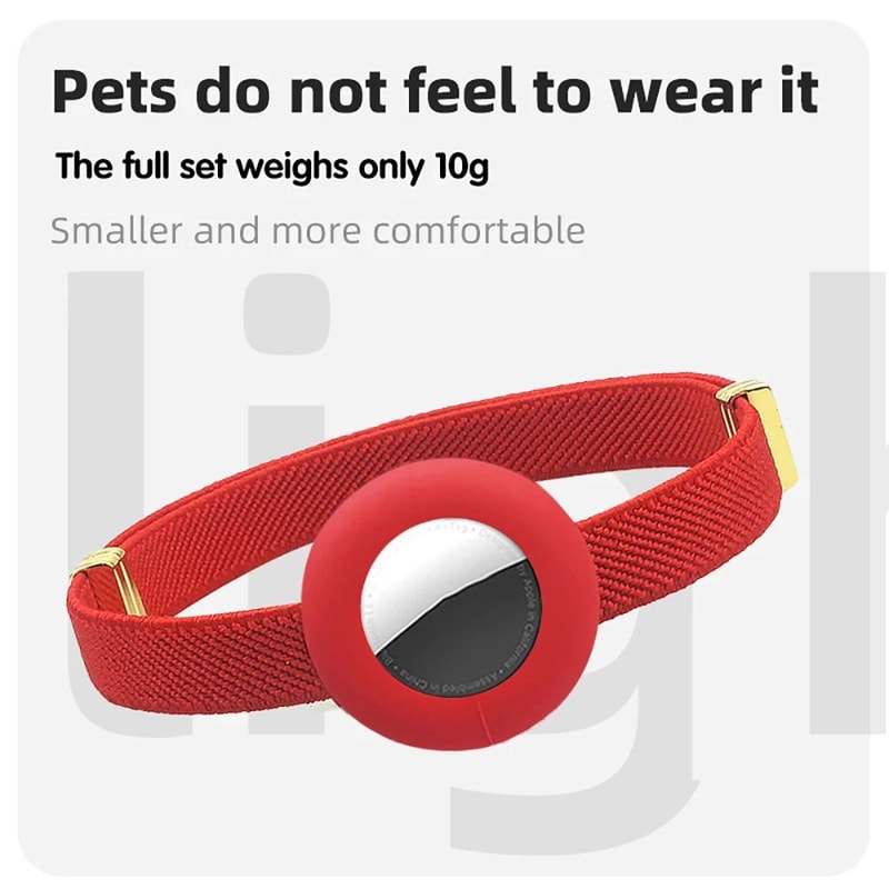 Personalized Breakaway Cat Collar With AirTag Holder 6