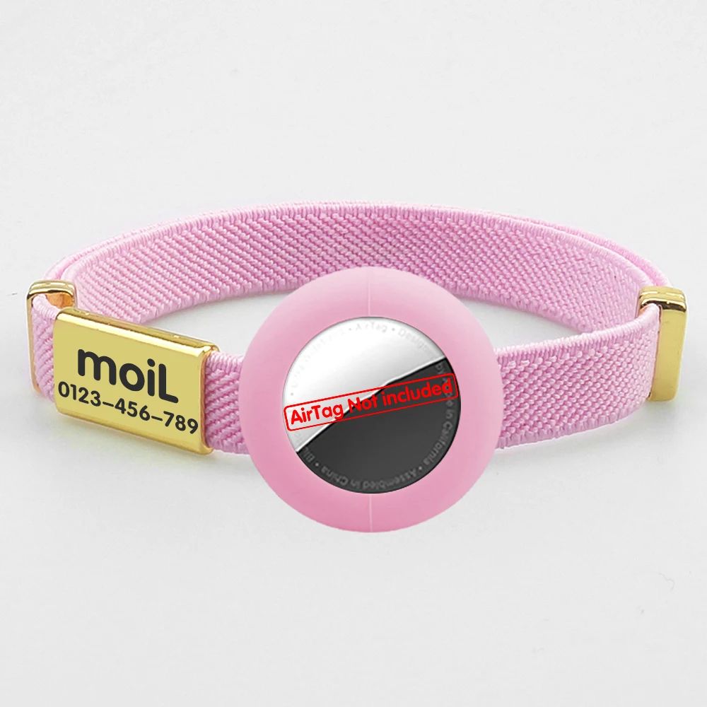 Personalized Breakaway Cat Collar With AirTag Holder 10