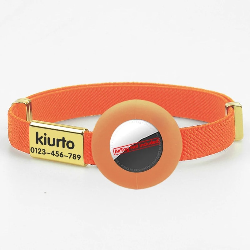 Personalized Breakaway Cat Collar With AirTag Holder 20