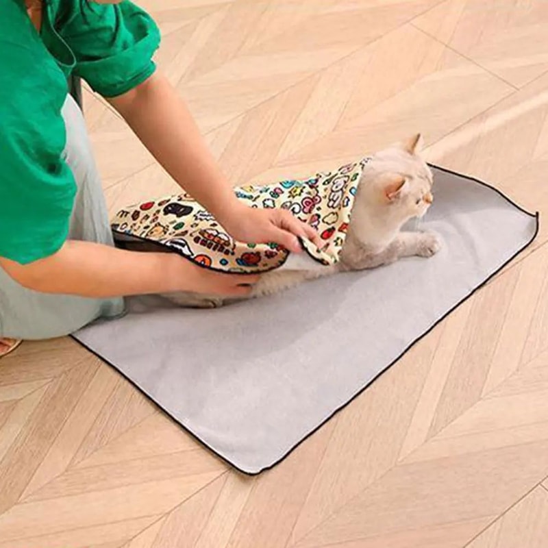 Cat Grooming Burrito Wrap For Safe Pet Care 6