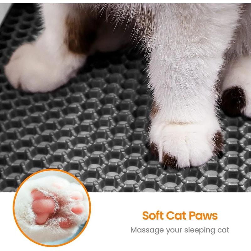 Double Layer Waterproof Pet Cat Litter Mat 6