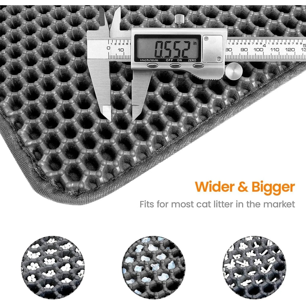 Double Layer Waterproof Pet Cat Litter Mat 10