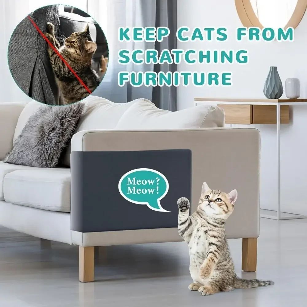 Self Adhesive Cat Scratch Sofa Protector Mat 9