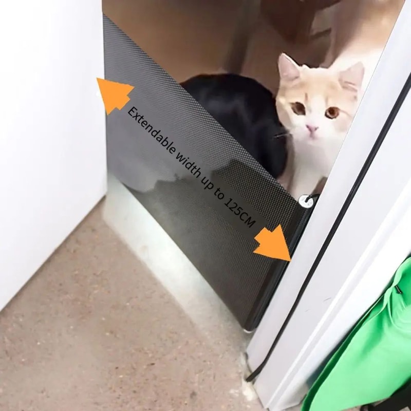 Retractable Pet Safety Fence Barrier Gate 6
