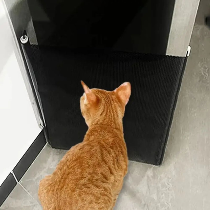 Retractable Pet Safety Fence Barrier Gate 9