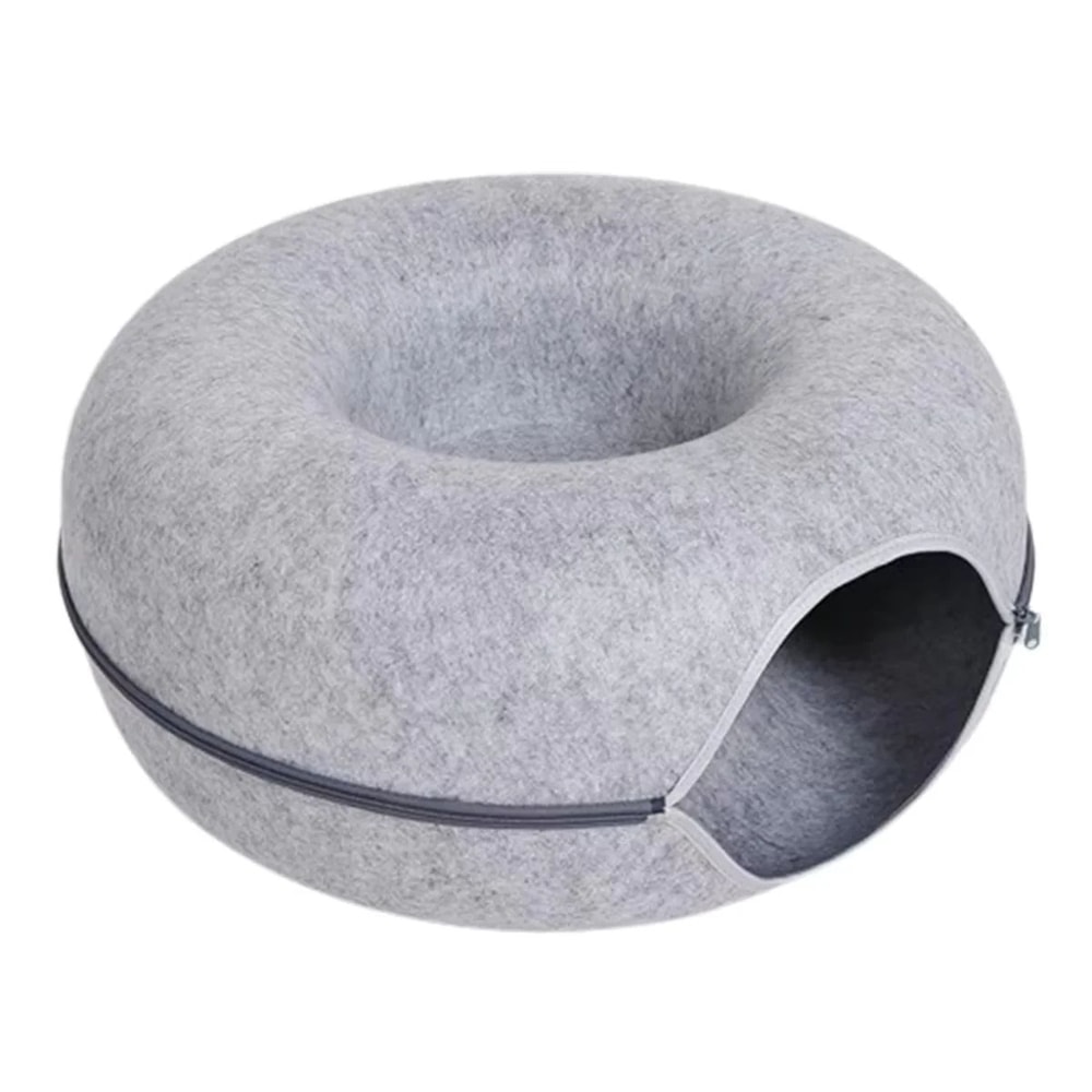 Interactive Felt Cat Tunnel Bed 5