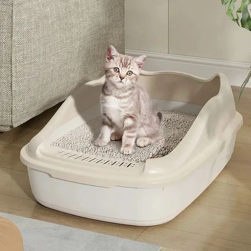 Anti Splash Small Cat Litter Box 2
