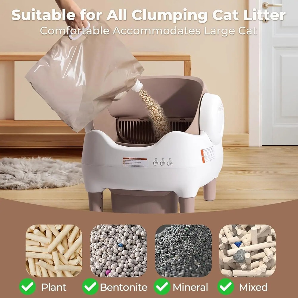 Smart Self Cleaning Cat Litter Box 4