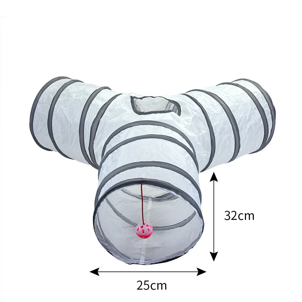 Foldable Interactive Cat Tunnel Toy 8