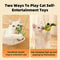 Interactive Plush Bird Sound Cat Toy With Catnip 3