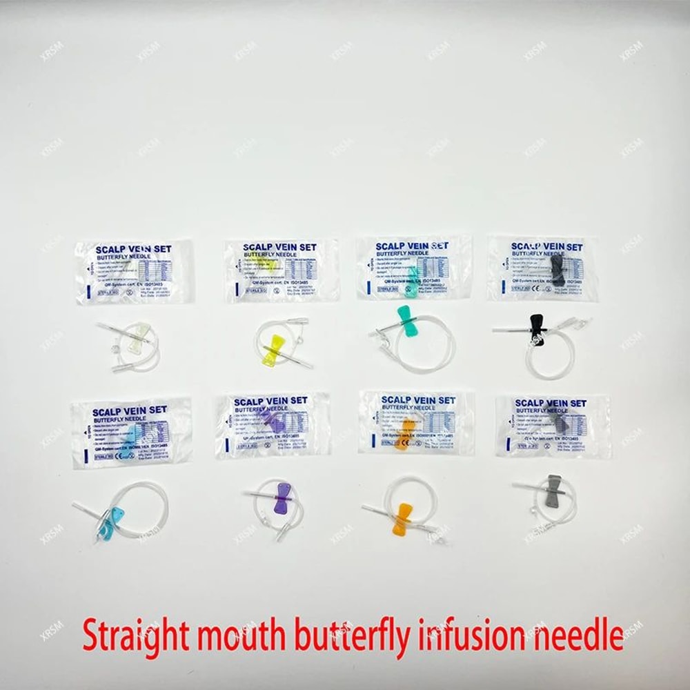 Disposable Butterfly Infusion Needle For Pet IV Therapy 17