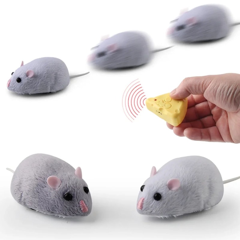 RC Remote Control Moving Mouse Toy For Cats 2
