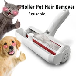 reusable pet hair remover roller for furniture and clothing