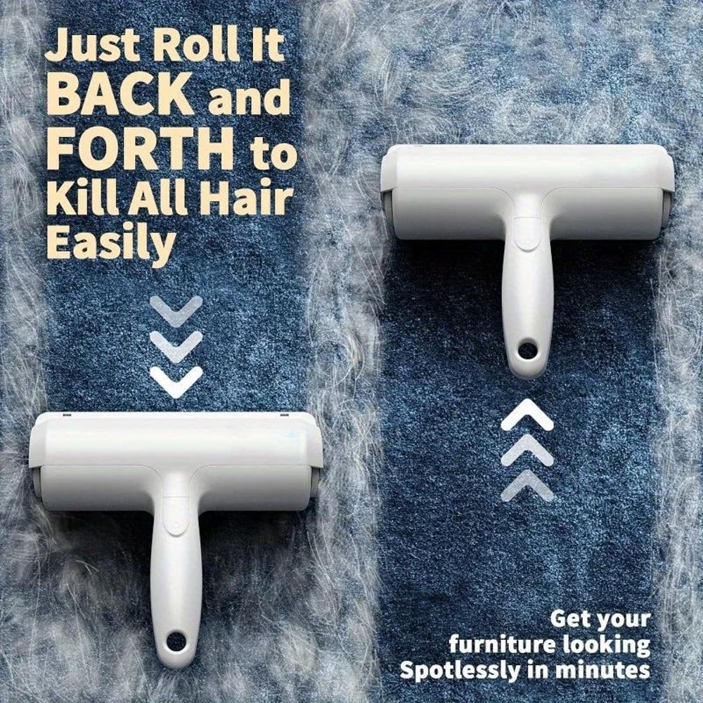 Reusable Pet Hair Remover Roller For Furniture And Clothing 8
