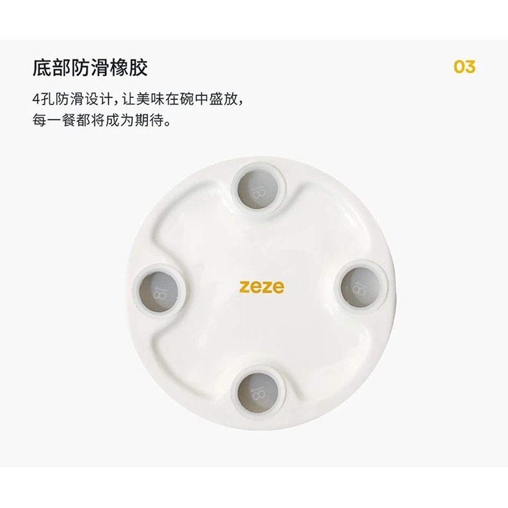 Elevated Ceramic Pet Food Bowl For Cats And Small Dogs 16