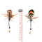 Feather Insect Cat Teaser Wand Replacement Toy Set 1