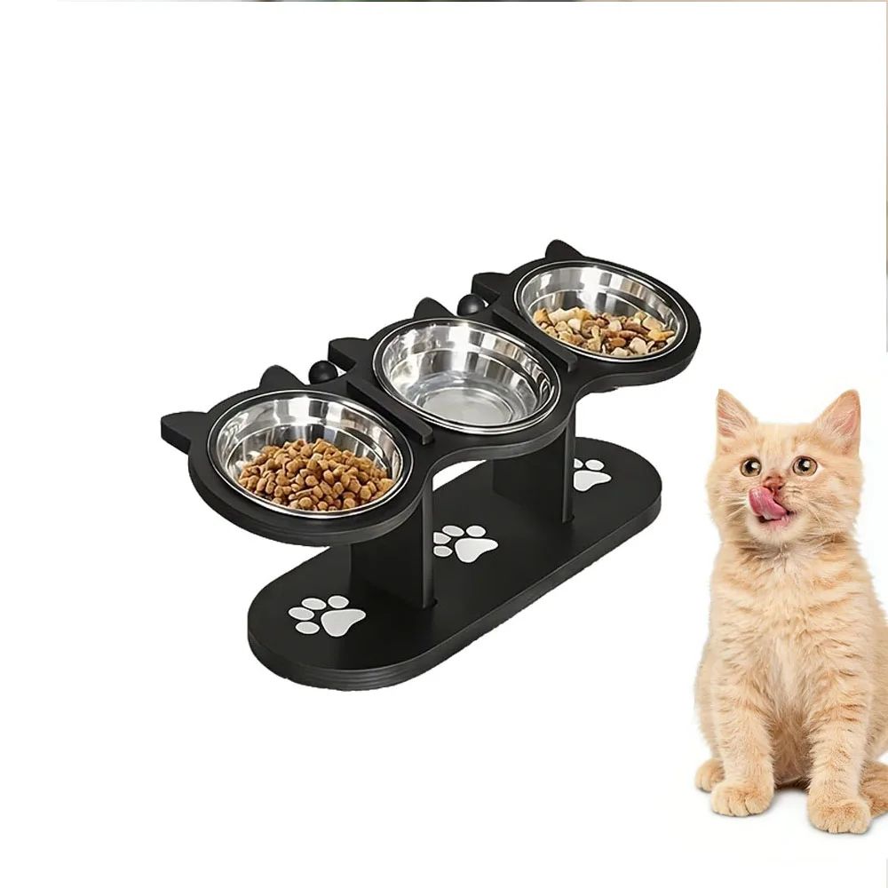 Elevated Cat Ear Feeding Station 6