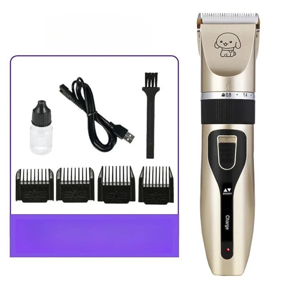 Electric Pet Grooming Clipper Set 9