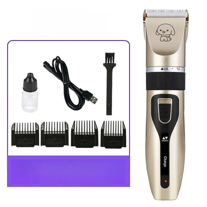 Electric Pet Grooming Clipper Set 9