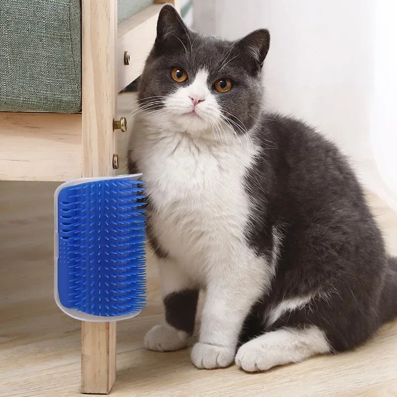Wall Mount Cat Corner Scratcher Toy 1