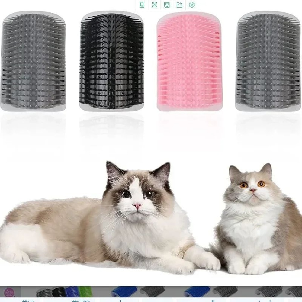 Wall Mount Cat Corner Scratcher Toy 10