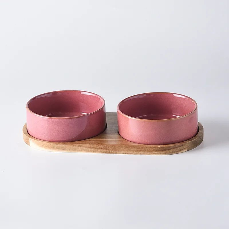 Elevated Ceramic Cat Food Bowl 13