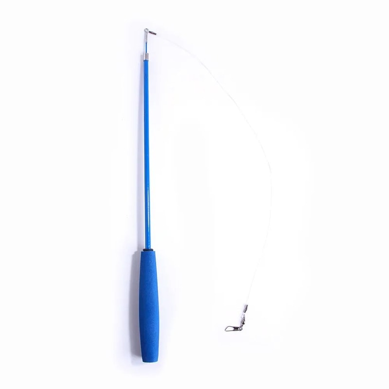 Retractable Feather Cat Wand Toy Set 1