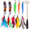 Retractable Feather Cat Wand Toy Set 7