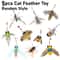 Cat Feather Teaser Replacement Toy Set 6