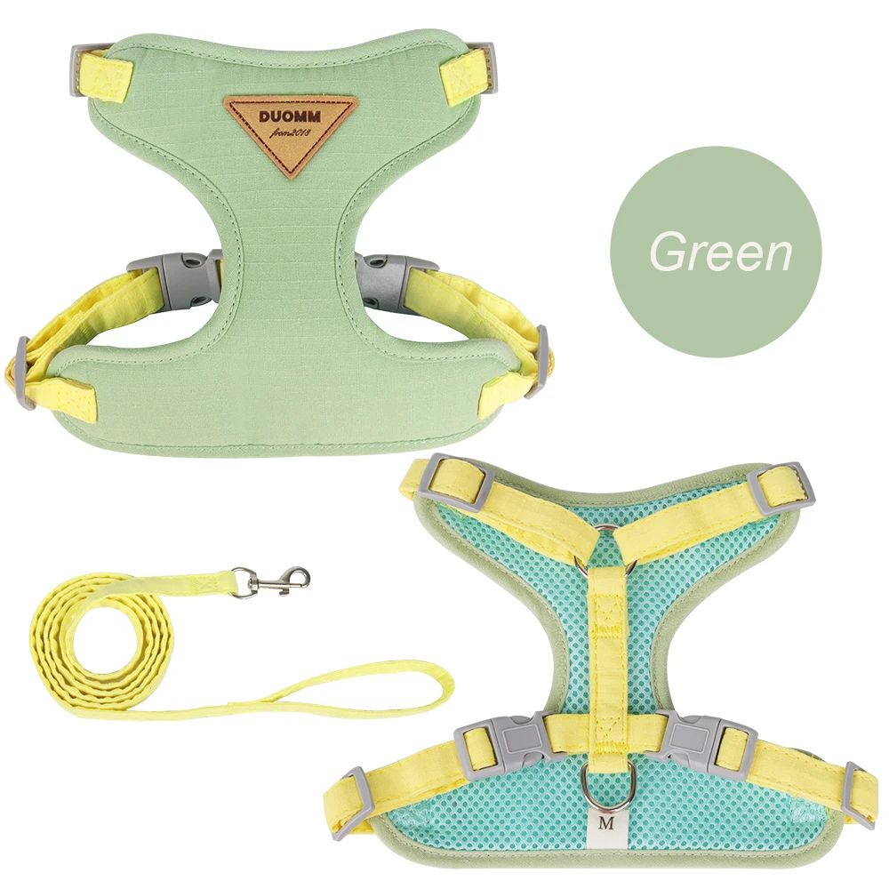 Breathable Cat And Puppy Harness Set 5