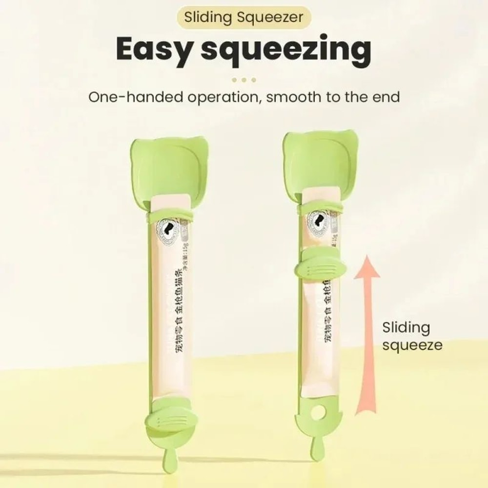 Long Handle Cat Wet Food Spoon 2
