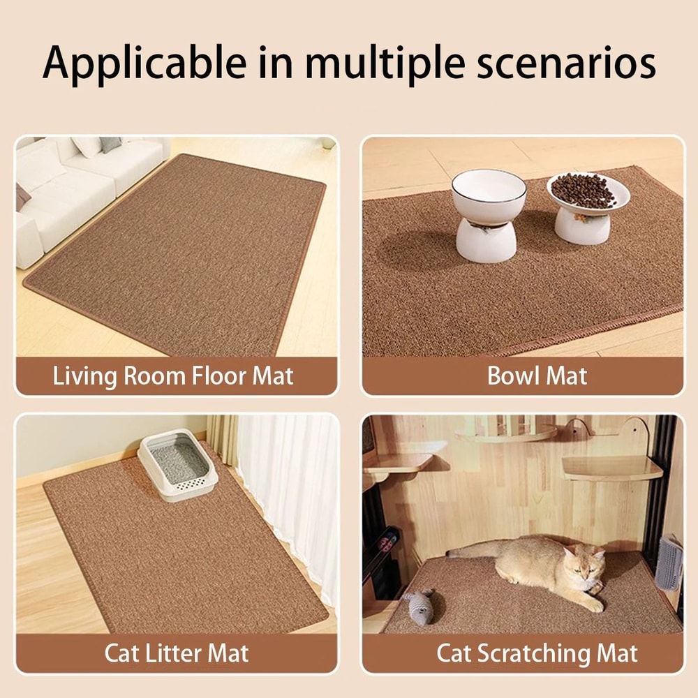Large Non Slip Cat Scratching Mat 1