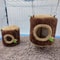 Tree Stump Hamster Hammock Pet House For Small Animals 3