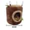 Tree Stump Hamster Hammock Pet House For Small Animals 5