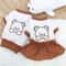 Soft Summer Dog T Shirt Dress For Small Dogs 2
