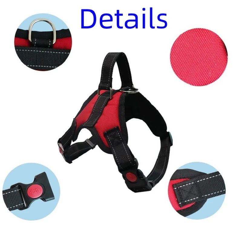 Adjustable Strong Dog Harness Vest 4