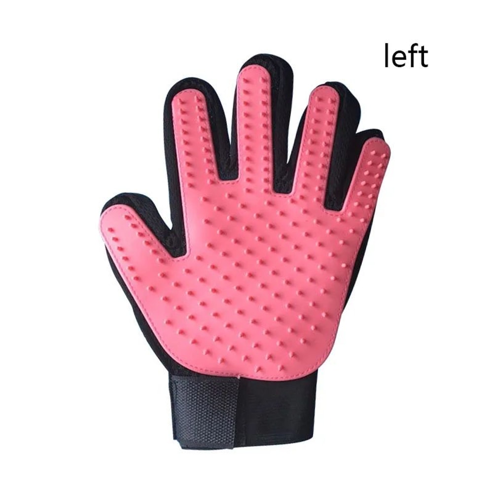 Pet Grooming Hair Removal Massage Glove 10