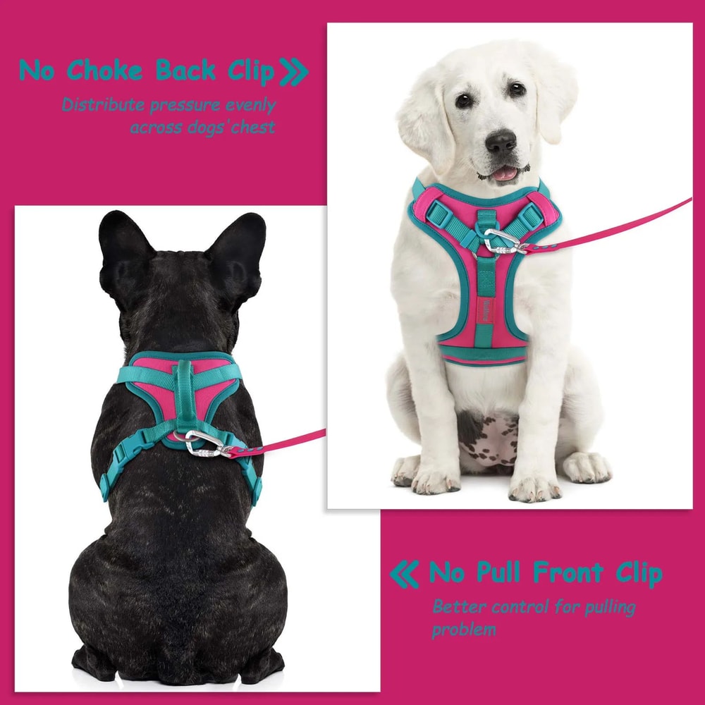 Breathable No Pull Adjustable Dog Harness 5
