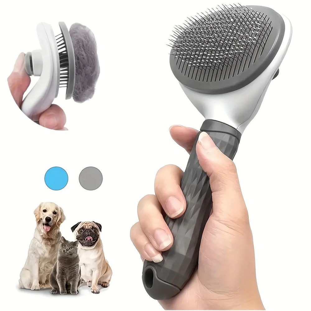 Stainless Steel Pet Grooming And Massage Comb 0