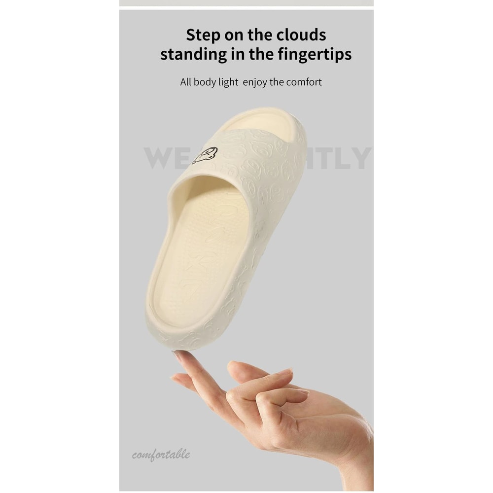 Womens Non Slip EVA Bathroom And Home Slippers 8
